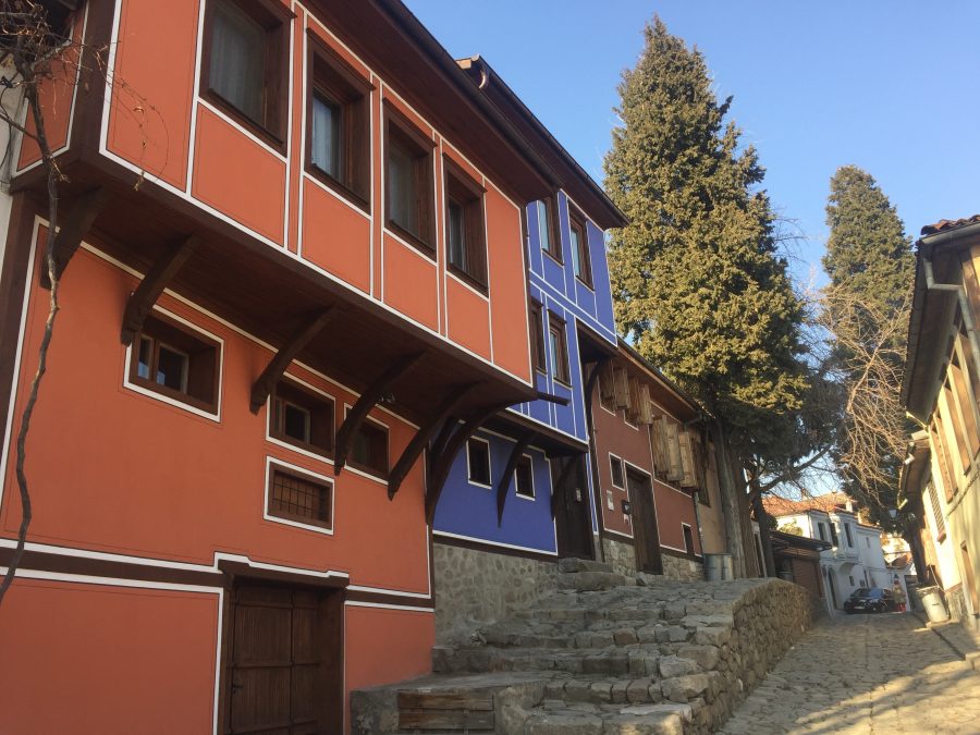 Plovdiv the old town